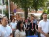 Omladina SNS-a ponovo organizovala performans ispred GO Medijana usmeren prema dr Miliću Omladina SNS-a ponovo organizovala performans ispred GO Medijana usmeren prema dr Miliću
