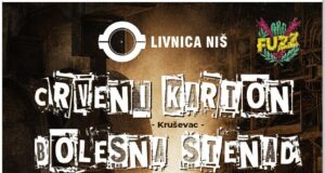 Punk spektakl u Livnici Crveni Karton, Bolesna Štenad i Manitu u subotu 04.07. Punk spektakl u Livnici Crveni Karton, Bolesna Štenad i Manitu