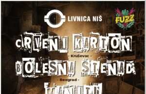 Punk spektakl u Livnici Crveni Karton, Bolesna Štenad i Manitu u subotu 04.07. Punk spektakl u Livnici Crveni Karton, Bolesna Štenad i Manitu