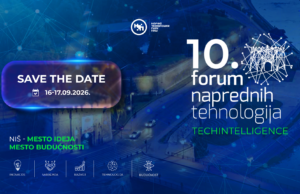 Jubilarni 10. Forum naprednih tehnologija u Nišu: TechIntelligence okuplja lidere industrije, tehnologije i inovacija 10. Forum naprednih tehnologija u Nišu