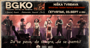 Barcelona Gipsy Balkan Orchestra završava ovogodišnju turneju u Srbiji koncertima u Nišu i Beogradu BGKO