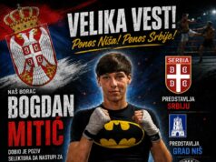 NIŠKI BORAC MEĐU NAJBOLJIMA: Bogdan Mitić pozvan u reprezentaciju Srbije za Svetsko prvenstvo Bogdan Mitić