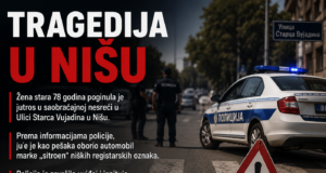 TRAGEDIJA U NIŠU: Poginula žena stara 78 godina kada je na nju naleteo auto u ulici Starca Vujadina