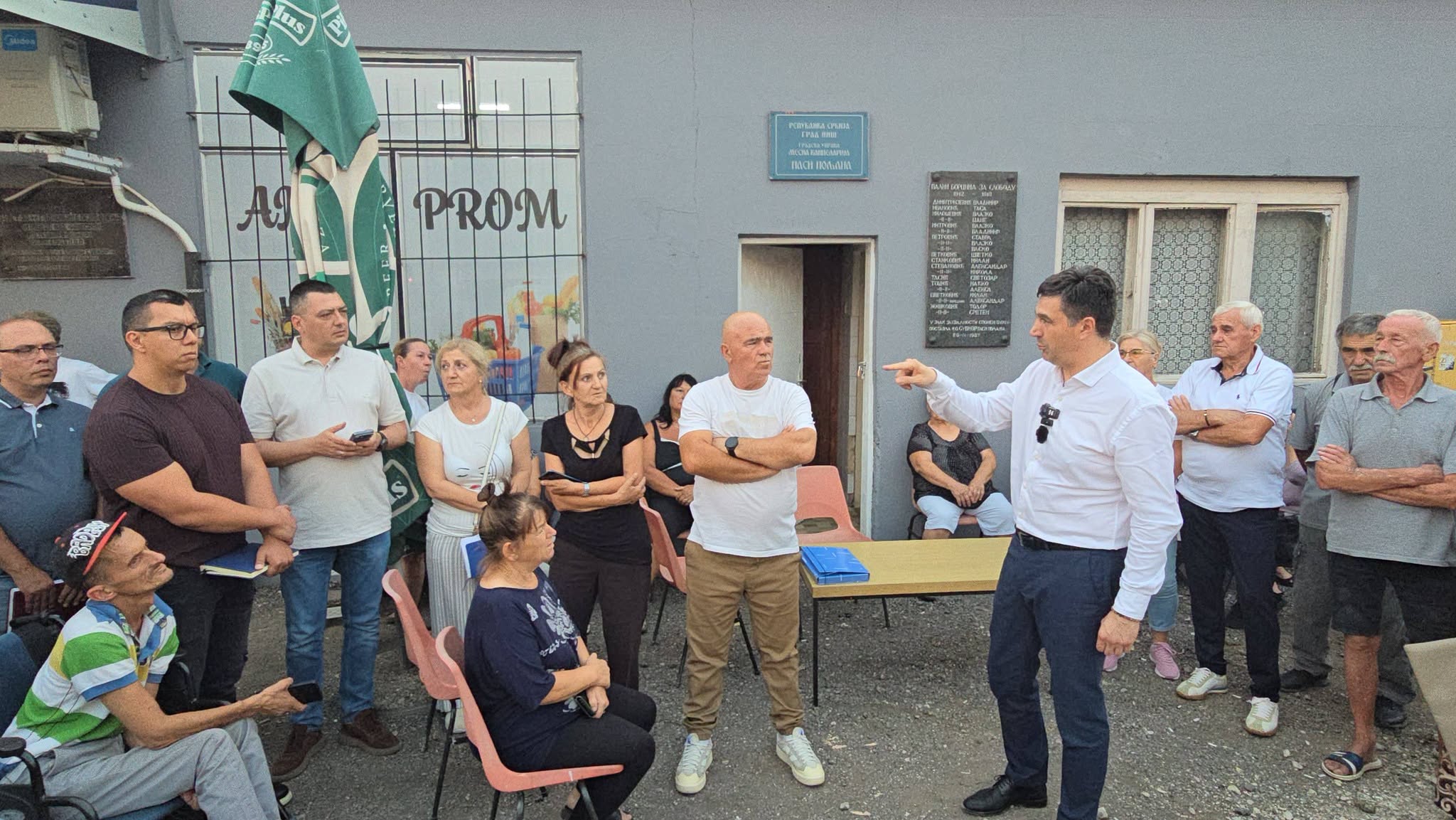 Gradonačelnk Pavlović u Pasi Poljani