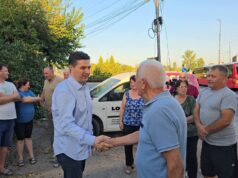 Pavlović obišao meštane Devetog maja i Milke Protić: Traže park, uređenje ulica i rešavanje kanalizacije