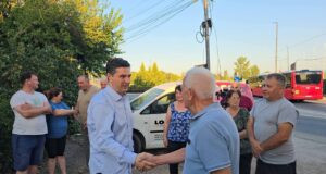 Pavlović obišao meštane Devetog maja i Milke Protić: Traže park, uređenje ulica i rešavanje kanalizacije