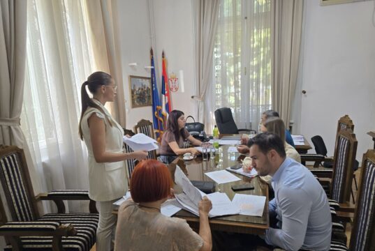 PAVLOVIĆ SA NIŠLIJAMA U GRADSKOJ KUĆI: Oko 200 građana traži rešenje za svoje probleme