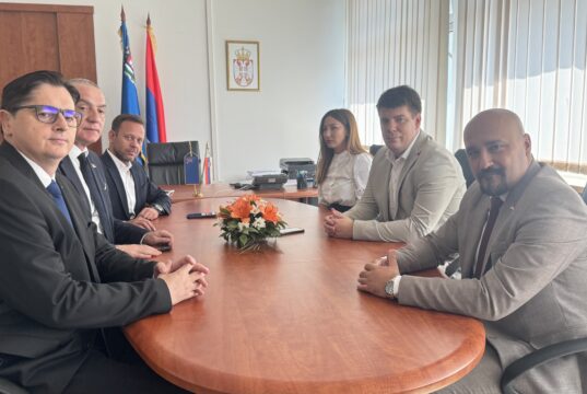 Predsednik Skupštine Grada razgovarao sa ministrom pravde Nenadom Vujićem
