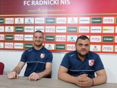 Radnički spreman za meč sa IMT-om Ivan Kostic i Marko Nedjic