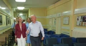Ministarka Tatjana Macura u poseti Institutu „Niška Banja” Ministarka Tatjana Macura i dr Dejan Petrović