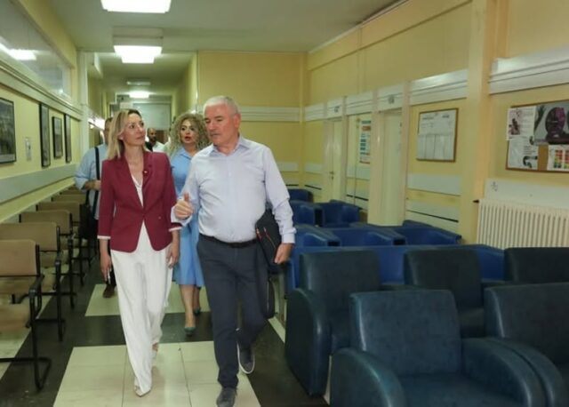 Ministarka Tatjana Macura i dr Dejan Petrović