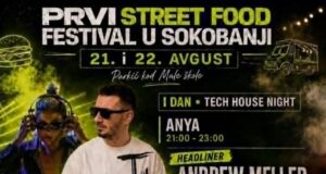 PRVI STREET FOOD FESTIVAL U SOKOBANJI: Dva dana hrane, muzike i dobre energije 21. i 22. avgusta PRVI STREET FOOD FESTIVAL U SOKOBANJI