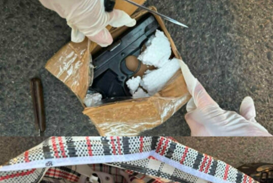 Uhapšen muškarac, pokušao dronom da ubaci pištolj u niški zatvor Pištolj i dron