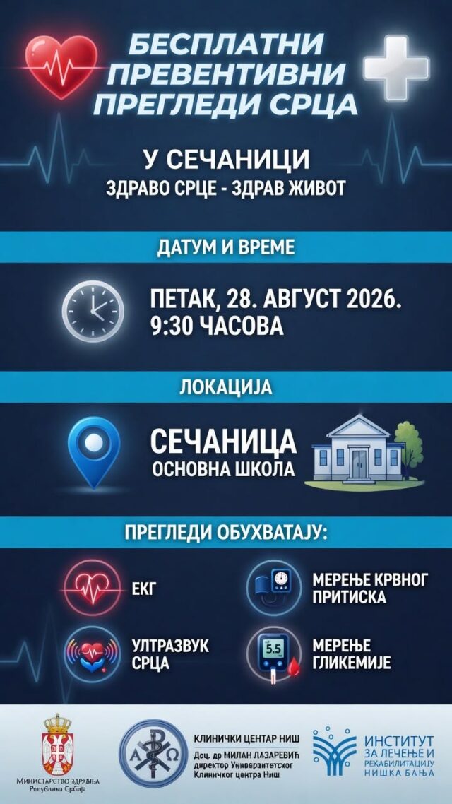 Preventivni pregledi Sečanica