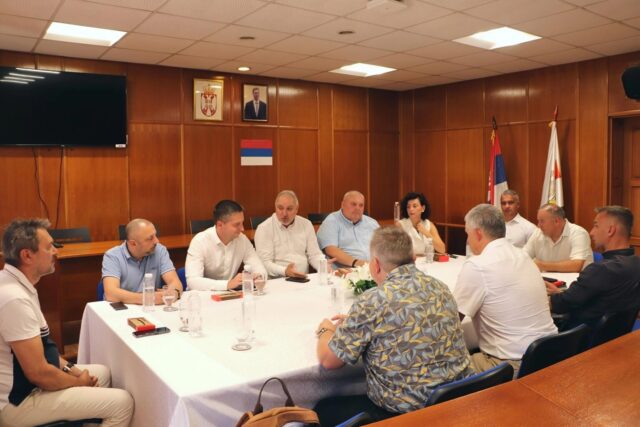 Radni sastanak u opštini Merošina
