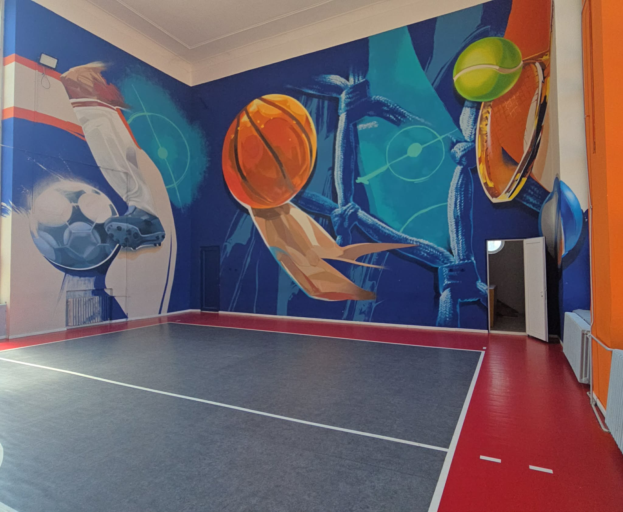 Sala za fiskulturu gimnazije 9. maj