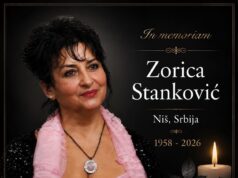 In memoriam – Zorica Stanković Zorica Stanković