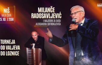 Milanče Radosavljević stiže u Niš: Veče narodnih pesama u Čairu