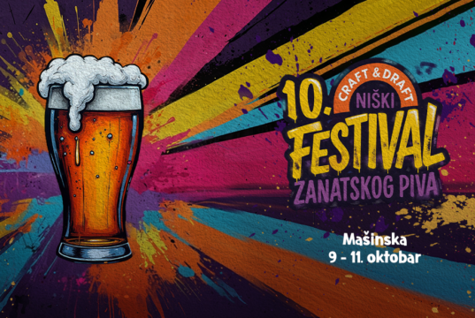 Jubilarni Niški festival zanatskog piva od 9. do 11. oktobra u Mašinskoj industriji