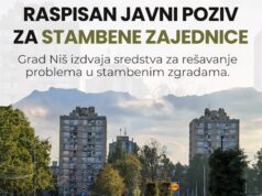 Raspisan javni poziv za uređenje stambenih zgrada u Nišu