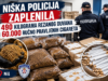 Niška policija zaplenila 490 kilograma rezanog duvana i 60.000 ručno pravljenih cigareta