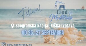 Dani Mediterana krajem septembra u Nišu: Tri dana ukusa, muzike i tradicije Italije, Španije i Grčke Dani mediterana