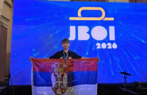 Niški gimnazijalac osvojio bronzu na Balkanskoj olimpijadi iz informatike Danilo Atanasković
