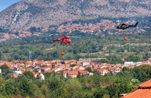 MUP: Požar na Suvoj planini i dalje aktivan, vatrena stihija proširila se ka Gadžinom Hanu, Niškoj Banji i Beloj Palanci Gašenje požara Suve Planine