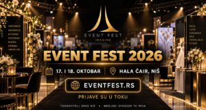Eventfest u hali Čair 17. i 18. oktobra: revije venčanica, degustacije, muzika…