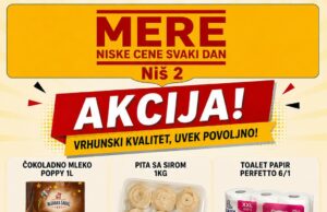 MERE 2 akcija od 07.09.2026 do 05.10.2026 Mere 2