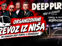 Organizovan prevoz iz Niša na koncert Deep Purple u Beogradu 10. oktobra