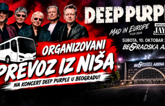 Organizovan prevoz iz Niša na koncert Deep Purple u Beogradu 10. oktobra