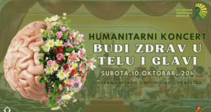 Humanitarni koncert „Budi zdrav u telu i glavi” u Niškom simfonijskom koncertu