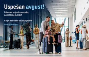 Uspešan avgust na niškom aerodromu, broj putnika veći za 12%