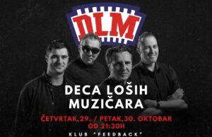 Dupli koncert benda Deca lošim muzičara krajem oktobra u Nišu