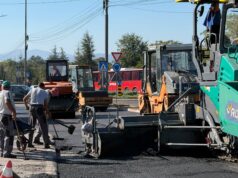 Pavlović obišao radove na Bulevaru Dimitrija Tucovića Asfaltiranje ulice Dimitrije Tucovića