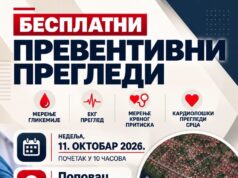 KARDIOLOŠKI PREVENTIVNI PREGLEDI U SELU POPOVAC, MOBILNE EKIPE UKC NIŠ I INSTITUTA „NIŠKA BANjA“ NA TERENU Besplatni preventivni pregled u Popovcu