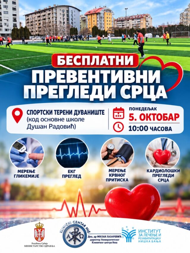 Besplatni preventivni pregledi srca