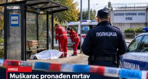 Muškarac pronađen mrtav na autobuskom stajalištu kod Kazneno-popravnog zavoda
