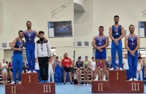 Niš ima prvaka Srbije u gimnastici: Dušan Đorđević osvojio pet medalja Gimnastički klub Niš