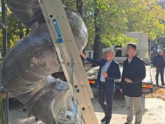 Pri kraju postavljanje dečjeg mobilijara u Niškoj Banji, do kraja godine još tri
