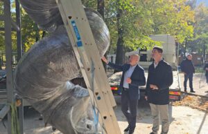 Pri kraju postavljanje dečjeg mobilijara u Niškoj Banji, do kraja godine još tri