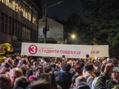 Nišlije do duboko u noć slavile pobedu Studentske liste