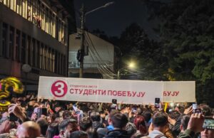 Nišlije do duboko u noć slavile pobedu Studentske liste