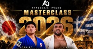 Olimpijski i svetski šampioni u džudou u Nišu prenose znanje mladim sportistima Joshiro Maruyama i Ilias Iliadis