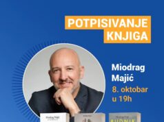 Miodrag Majić večeras u Nišu: Druženje sa čitaocima i potpisivanje knjiga u Delta planetu Miodrag Majić večeras u Nišu