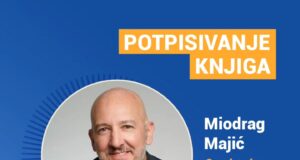 Miodrag Majić večeras u Nišu: Druženje sa čitaocima i potpisivanje knjiga u Delta planetu Miodrag Majić večeras u Nišu