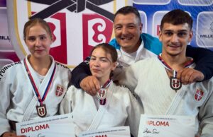 Niški džudisti osvojili pet medalja na Prvenstvu Srbije: Jedna šampionska i dve vicešampionske titule Niški džudisti osvojili pet medalja na Prvenstvu Srbije