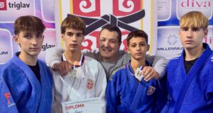 Niški džudisti osvojili tri srebra i bronzu na Prvenstvu Srbije za mlađe kadete Niški džudisti osvojili tri srebra i bronzu