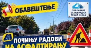 Sutra počinje asfaltiranje Vizantijskog bulevara, saobraćaj će biti preusmeren